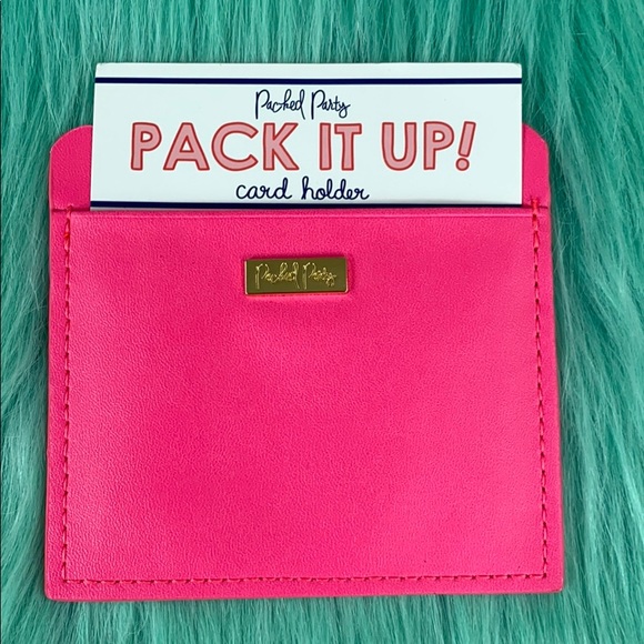 Packed Party Mimosa Money Scalloped Card Holder - Picture 5 of 10